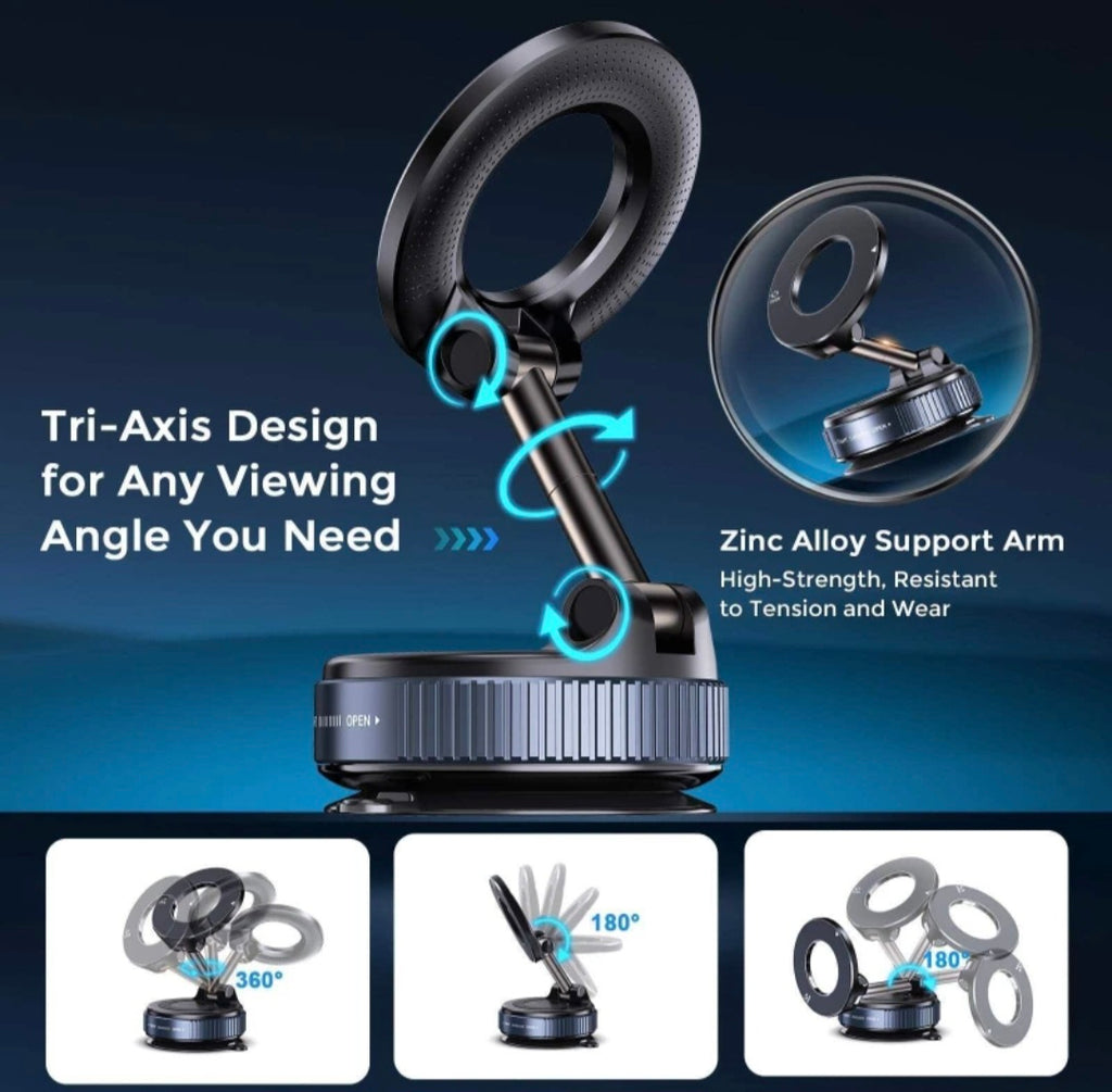 Magnetic Phone Holder | 360° Vaccum Magnetic Phones Holder