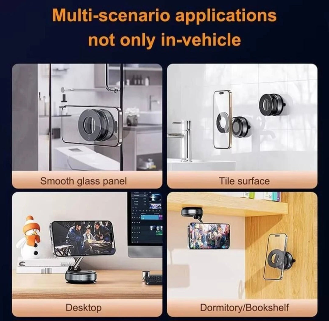 Magnetic Phone Holder | 360° Vaccum Magnetic Phones Holder
