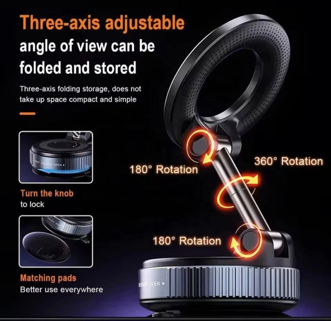Magnetic Phone Holder | 360° Vaccum Magnetic Phones Holder
